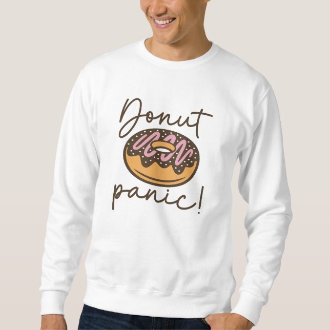 Donut Panic Sweatshirt (Vorderseite)