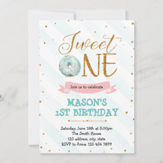 Donut-Party Einladung