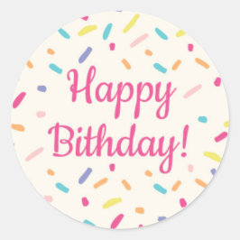 Donut-Party für Mädchen - Aufkleber 2