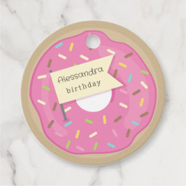 Donut Party Geschenkanhänger
