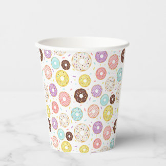 Donut Party Paper Cups Pappbecher