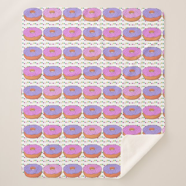 Donut Pattern Decken (Vorderseite)