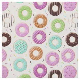 Donut Pattern Stoff