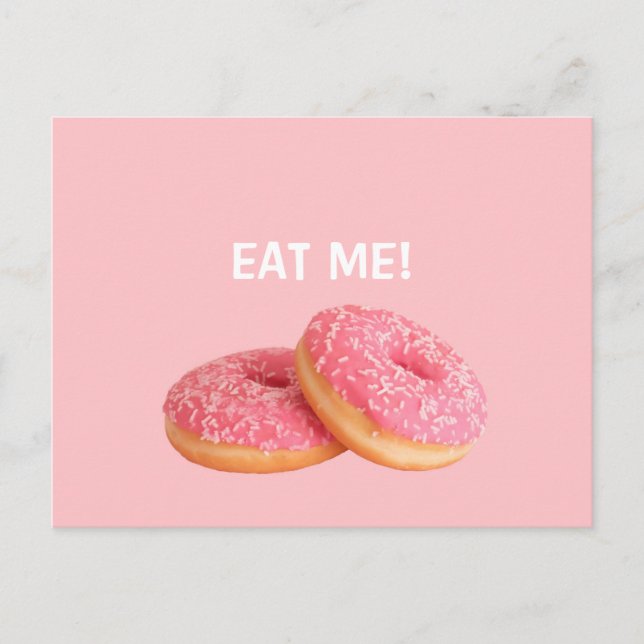 DONUT POSTCARD POSTKARTE (Vorderseite)