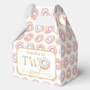 Donut rose or Ballotins d'anniversaire