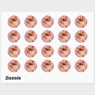 Donut Runder Aufkleber
