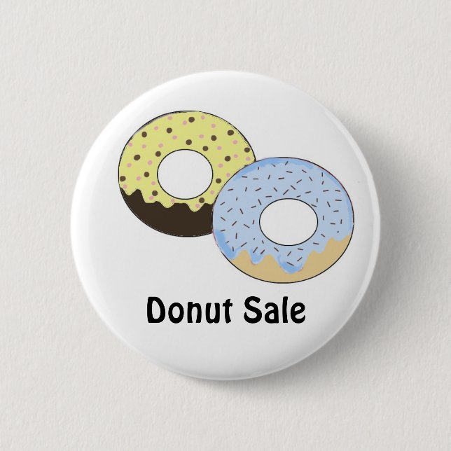 Donut Sale Button (Vorderseite)