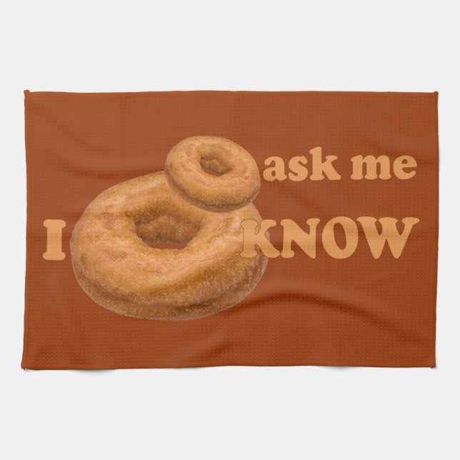 Donut Spaß Handtuch (Horizontal)
