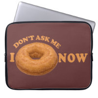 Donut Spaß - individueller Laptop-Ärmel