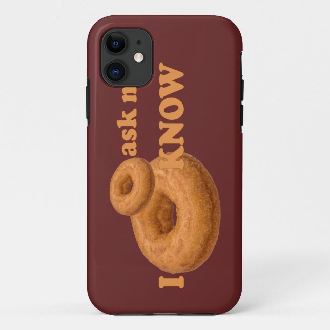 Donut Spaß iPhone Gehäuse Case-Mate iPhone Hülle (Rückseite)