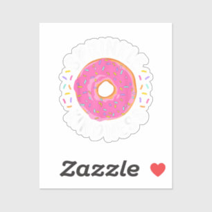 Donut Sprinkle Kindness Funny Girls - Frauen Dough Aufkleber