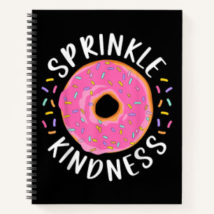 Donut Sprinkle Kindness Funny Girls - Frauen Dough Notizbuch
