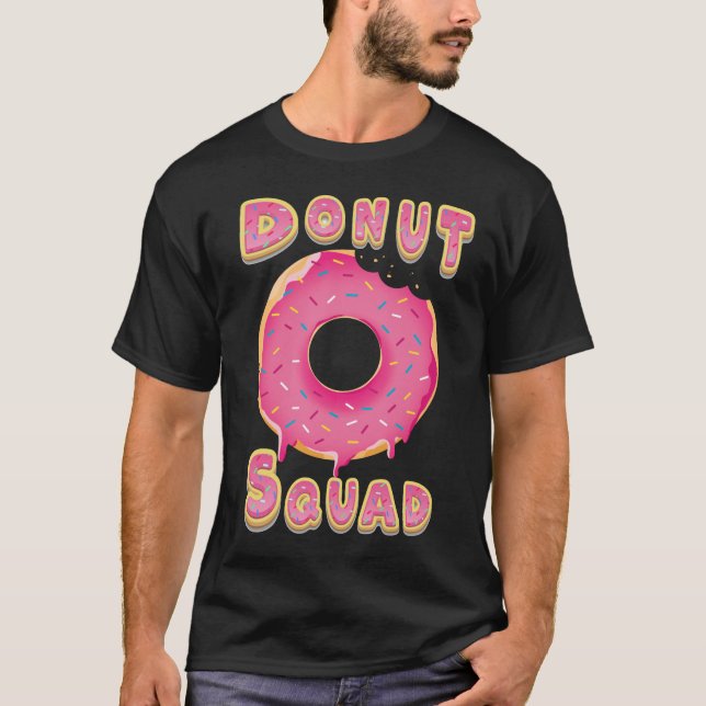 Donut Squad Birthday Lovers Men T - Shirt (Vorderseite)