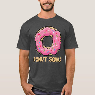 Donut Squad Lustigerasty Liebhaber Fast Food Cafe  T-Shirt