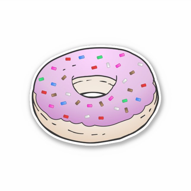 Donut Sticker (Vorderseite)
