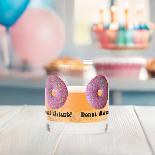 Donut stören Trinkbehälter Set Whiskyglas