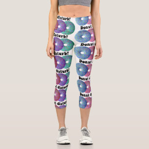 Donut-Störung Capri Leggings