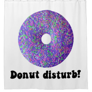 Donut-Störung Duschvorhang