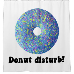 Donut-Störung Duschvorhang
