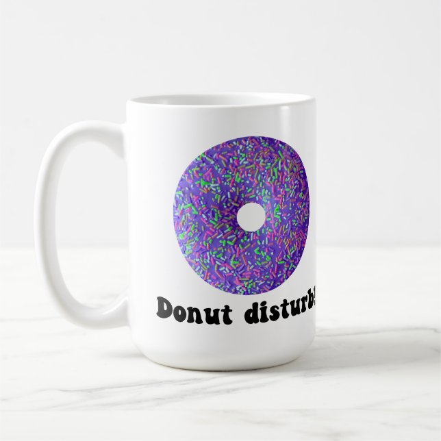 Donut-Störung Kaffeetasse (Links)