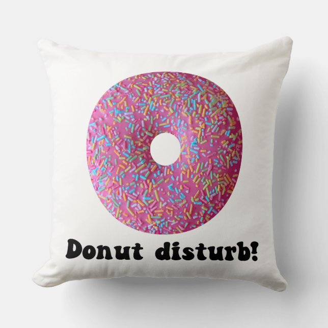 Donut-Störung Kissen (Vorderseite)
