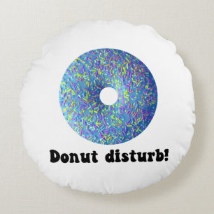 Donut-Störung Rundes Kissen