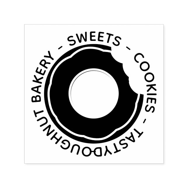 Donut süße, leckere Kuchen Permastempel (Design)