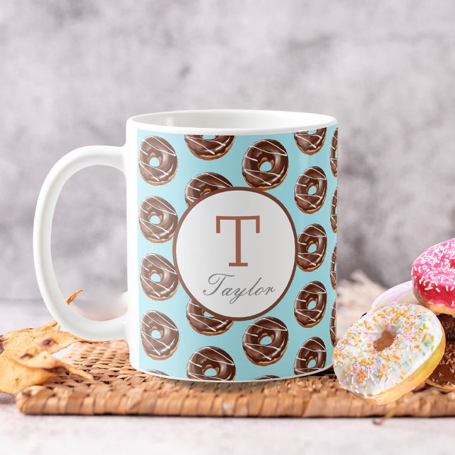 Donut Sweet Girl Sprinkles Pattern Individuelle Na Kaffeetasse (Von Creator hochgeladen)