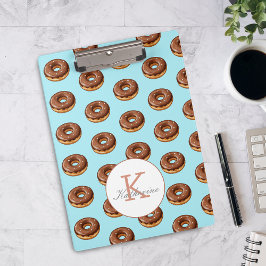 Donut Sweet Girl Sprinkles Pattern Individuelle Na Klemmbrett