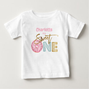 Donut Sweet One 1. Geburtstag Baby T-shirt
