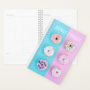 DONUT VERGESSEN Spaß Donut Planer