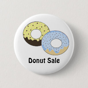 Donut-Verkauf Button