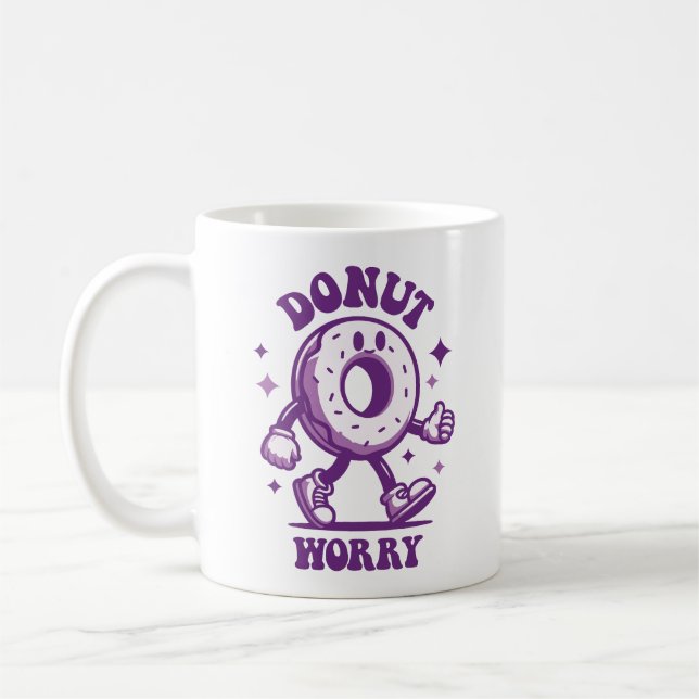 Donut Worny Funny Mug (Gauche)