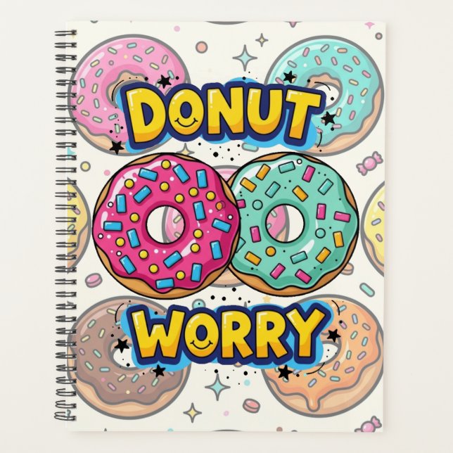 Donut Worry Planer (Vorderseite)