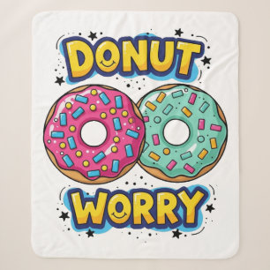 Donut Worry Sherpa-Decke Sherpadecke