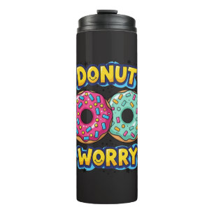 Donut Worry Thermotasse Thermosbecher