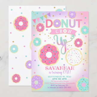 Donut wuchs am 1. Geburtstag auf Einladung - Mädch