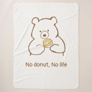 Donuts, Bären und ich Sherpadecke