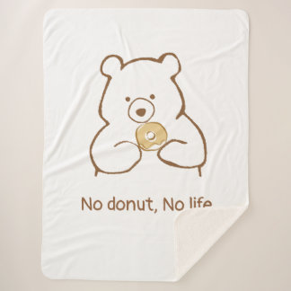 Donuts, Bären und ich Sherpadecke
