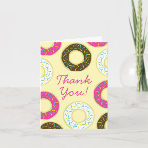 Donuts Cute Enfant Merci Papeterie Beignet