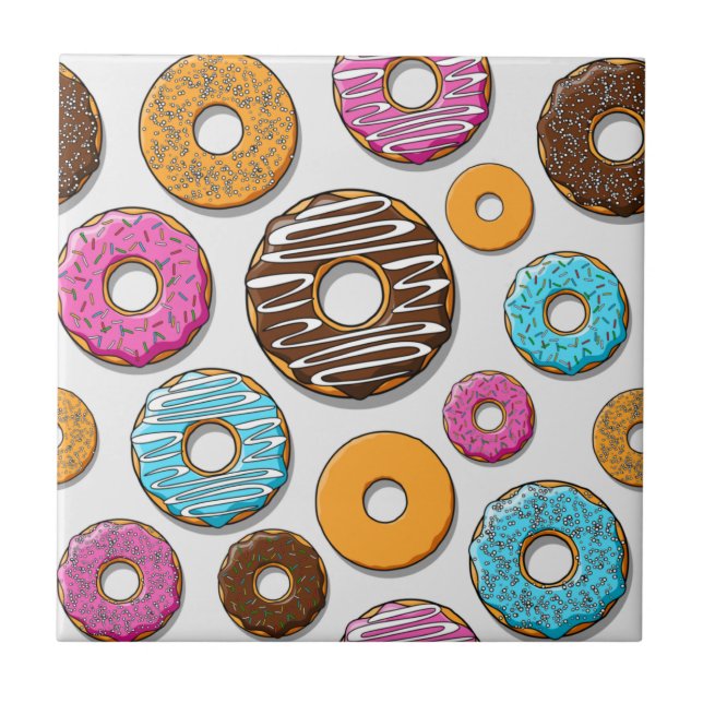 Donuts Fliese (Vorderseite)