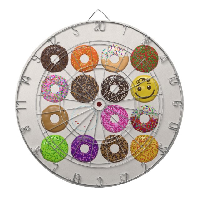 Donuts for all dartscheibe (vorne)