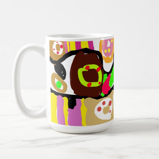 Donuts fun kaffeetasse (Links)