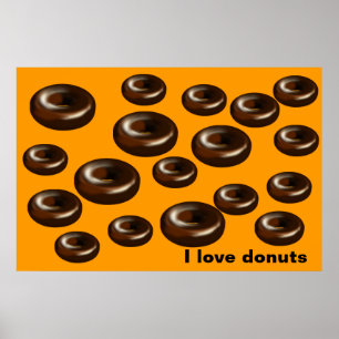 Donuts für Papa Poster