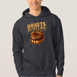 Donuts mein Leben Hoodie