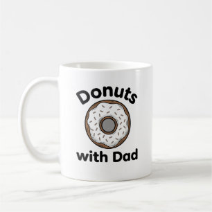 Donuts mit Papa Vintage Donut-Shirt-Design_1 Kaffeetasse