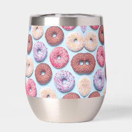 Donuts mit Sprinklmuster