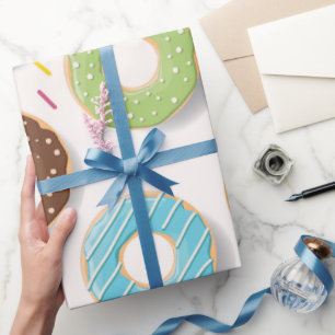 Donuts-Muster  Geschenkpapier