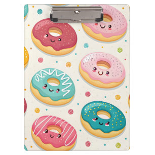Donuts-Muster Klemmbrett