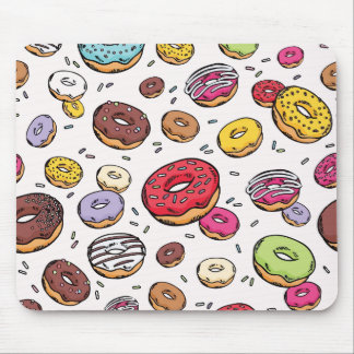 Donuts nahtloses Muster Mousepad